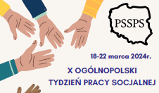X Ogólnopolski Tydzień Pracy Socjalnej – 18-22 marca 2024 r.